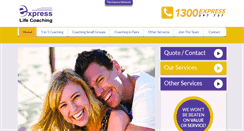 Desktop Screenshot of expresslifecoaching.com.au